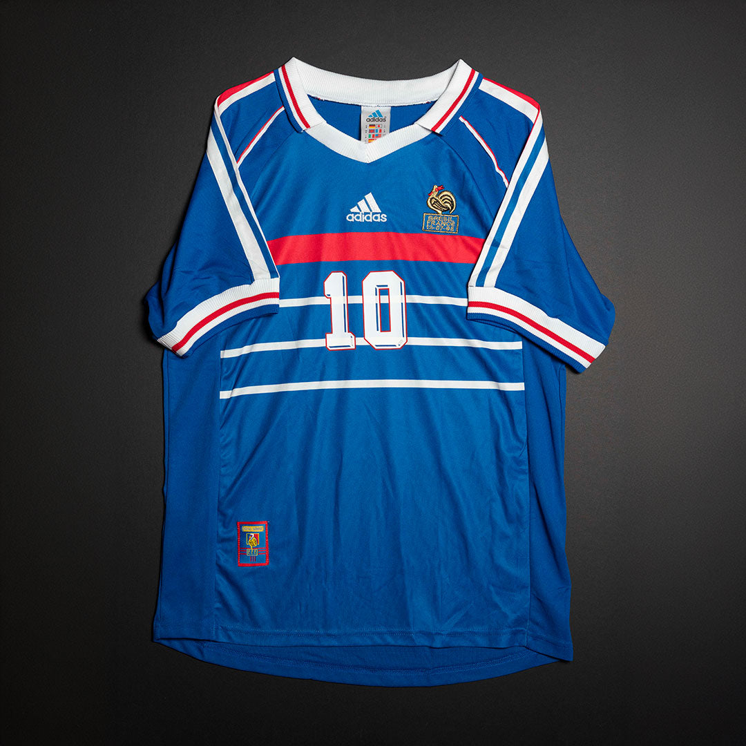 Jersey Firmado Zinedine Zidane - Selección de Francia 1998